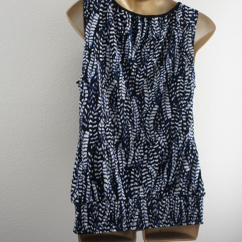 White house black market tie neck top size S - Picture 6 of 6